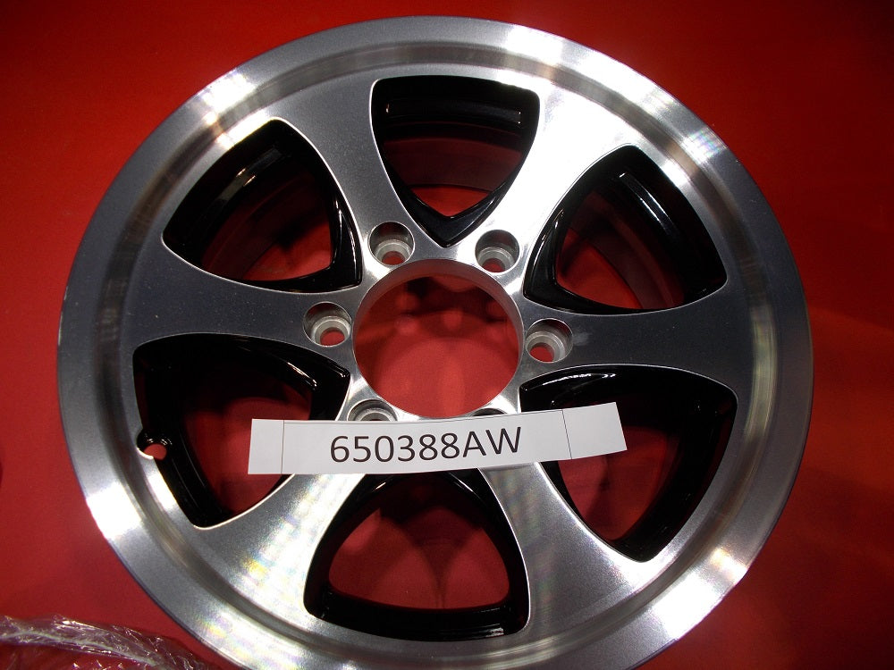 WHEEL-ONLY BLK MACH NXT 15" 6 LUG 2015 NLA