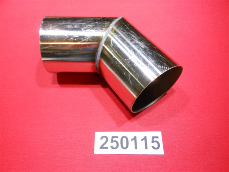"ELBOW, EXHAUST SS 3 1/2"" X 3 1/2"" X 50 DEGREE"