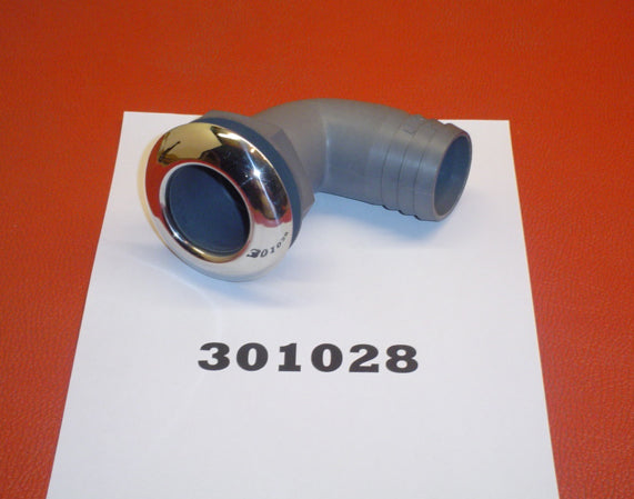 "FITTING-2"" STALON THRU HULL SS TRIM"