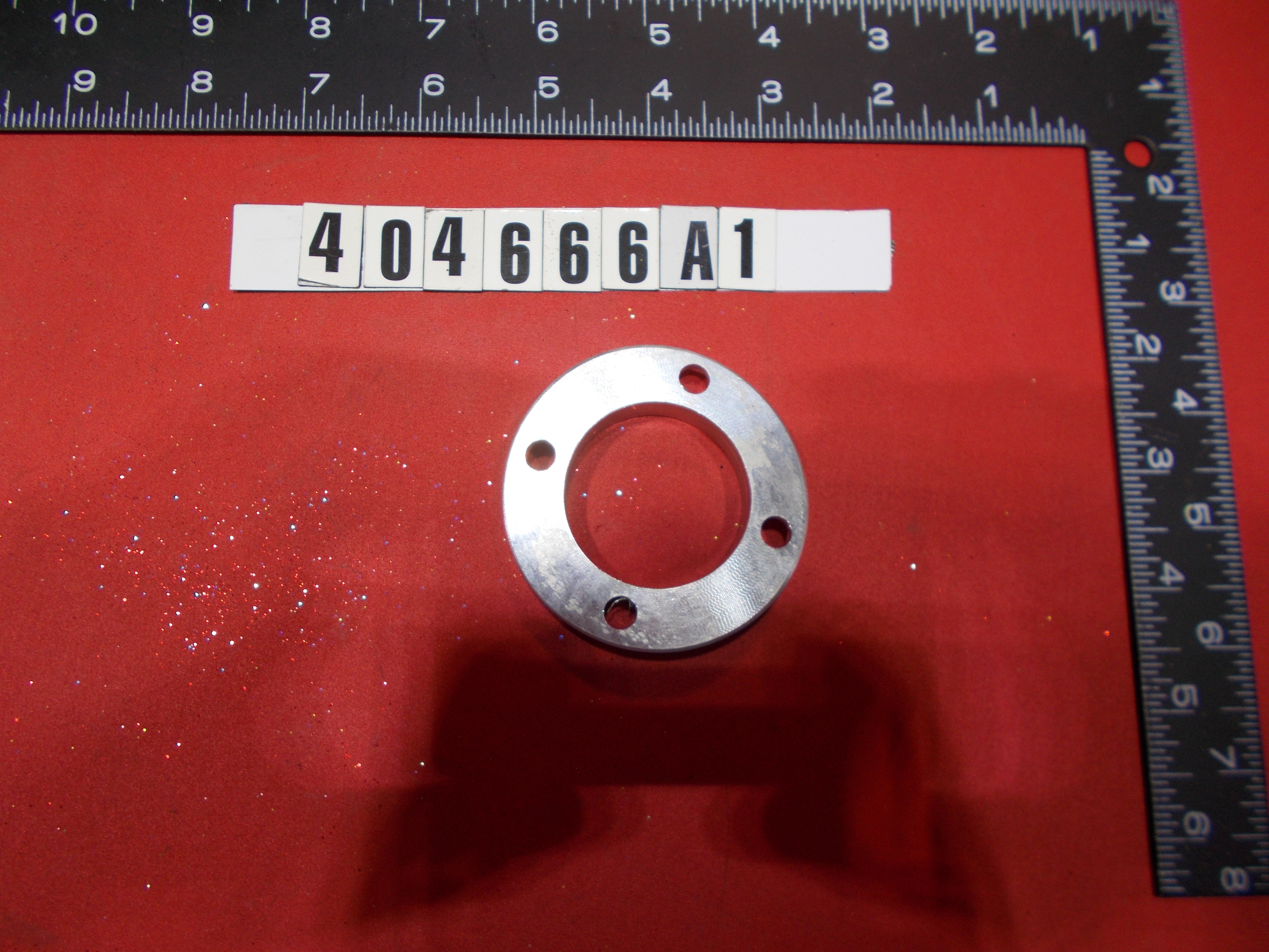 SPEAKER-HOUSING RETAIN RING 4-HOLES ALUM INTERNAL NLA