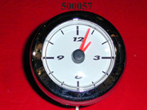 GAUGE - CLOCK WHITE