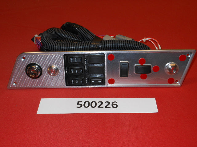 PANEL-ARMRST CNRTL X's X2/15/25/35/45/55 '12 BILLET W/TRIM & BALLAST NLA