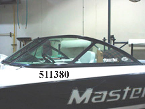 WINDSHIELD-PORT FRONT & WING BLACK PRO TOUR ED.190/197 '02 TAYLOR MADE NLA