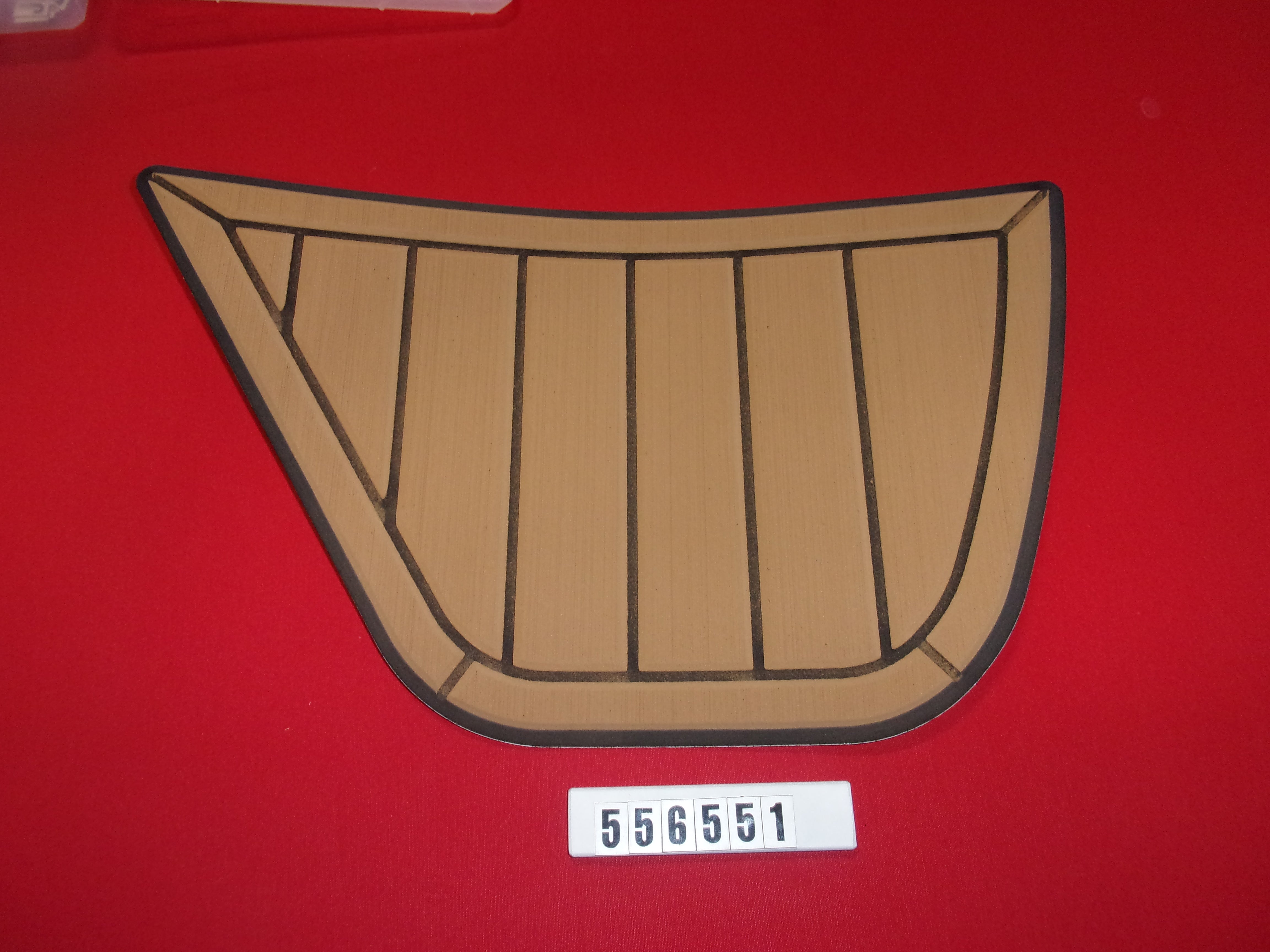 PAD-X26 STEP HEAD DOOR- TEAK LOOK