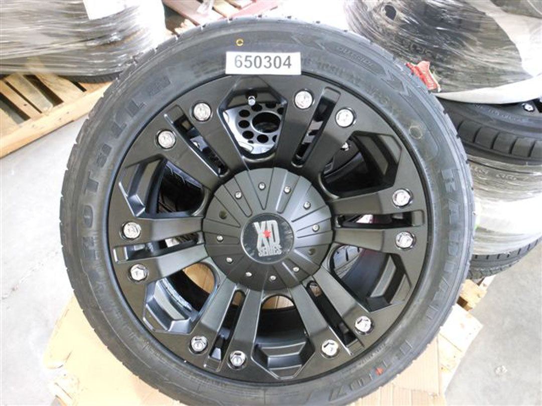 "WHEEL-18"" BLK #778 MONSTER XD W/LOW PROFILE 2012" NLA