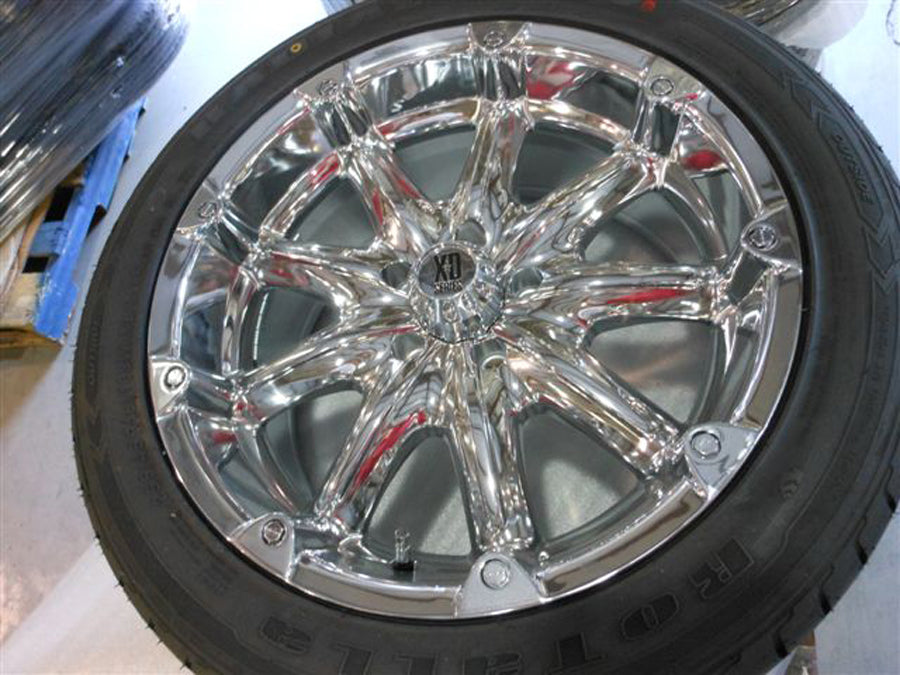 WHEEL/TIRE-18"CHRM BAD LANDS 255/55R18 '13 NLA