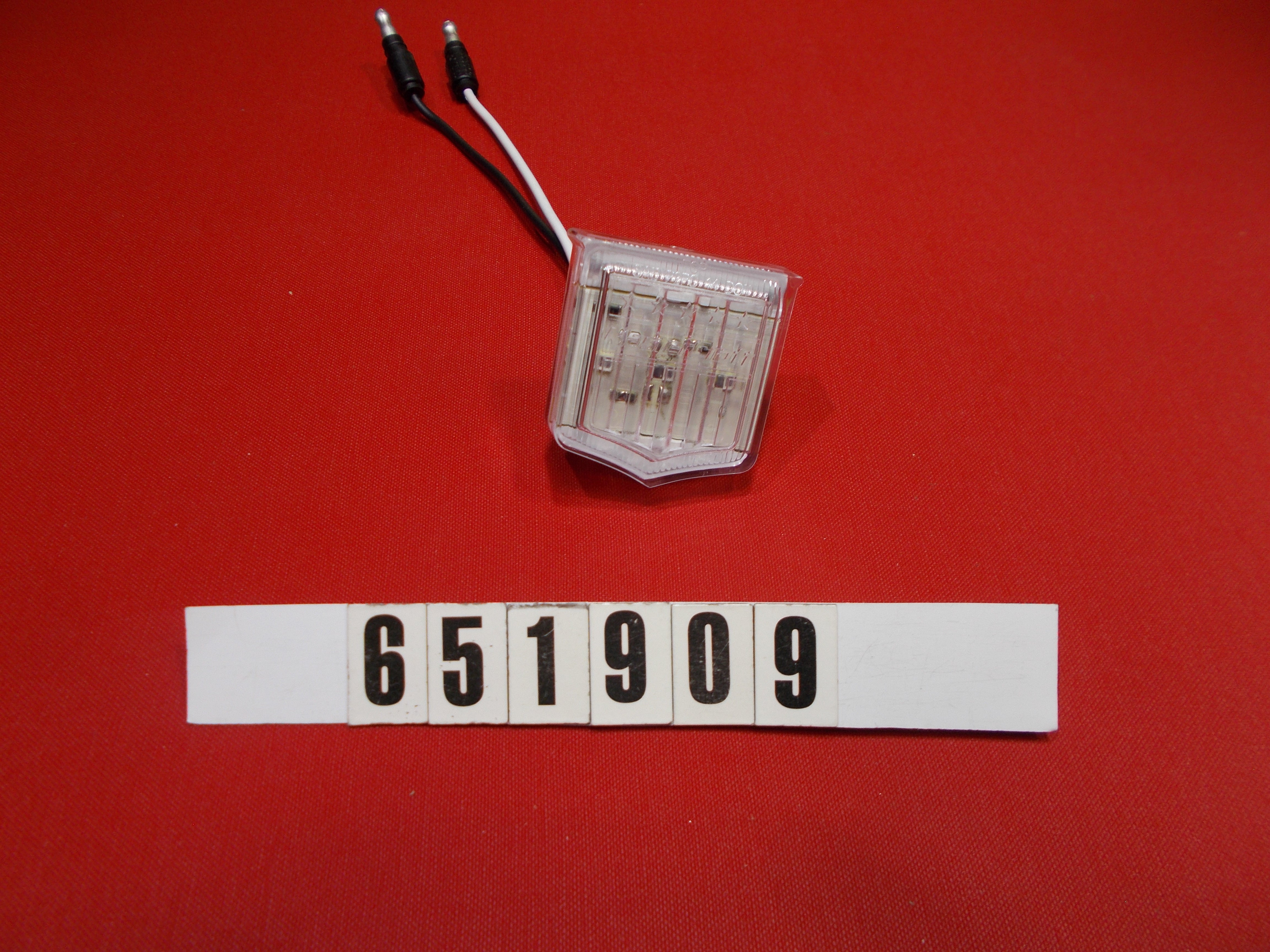 LIGHT-RED CLEARANCE MC SHIELD PART IS NLA