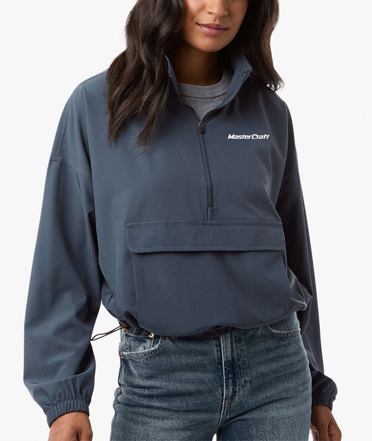 MasterCraft Women's Stretch Woven Quarter-Zip Pullover