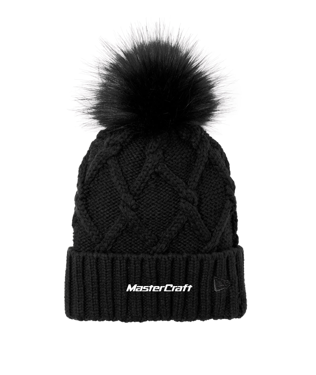 MasterCraft New Era Faux Fur Pom Beanie