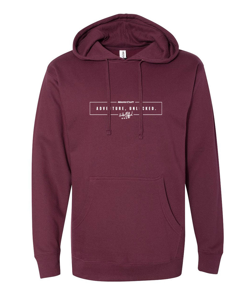 Harley Clifford Men's Hooded Sweatshirt - Maroon