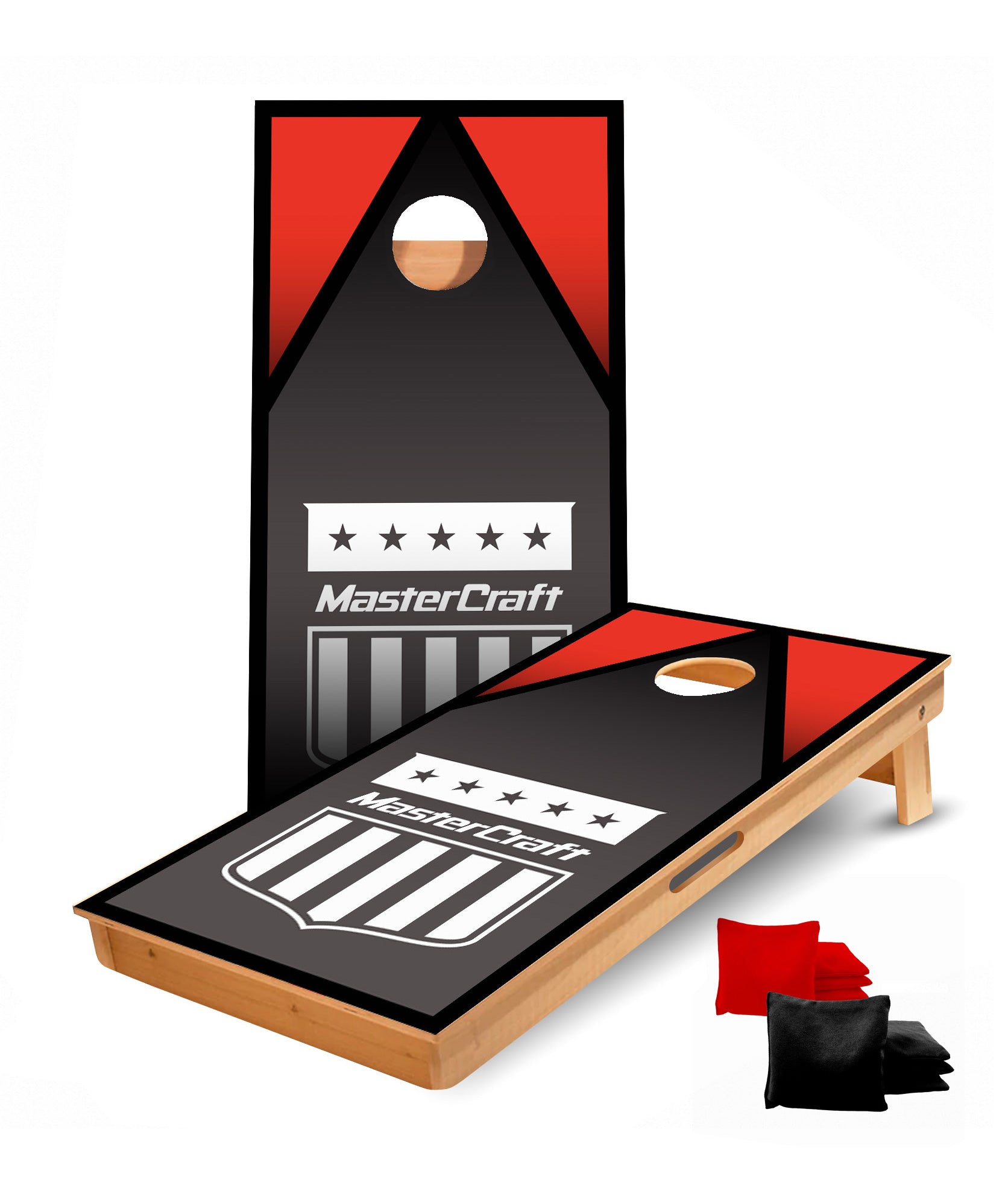 MasterCraft Shield Cornhole Boards