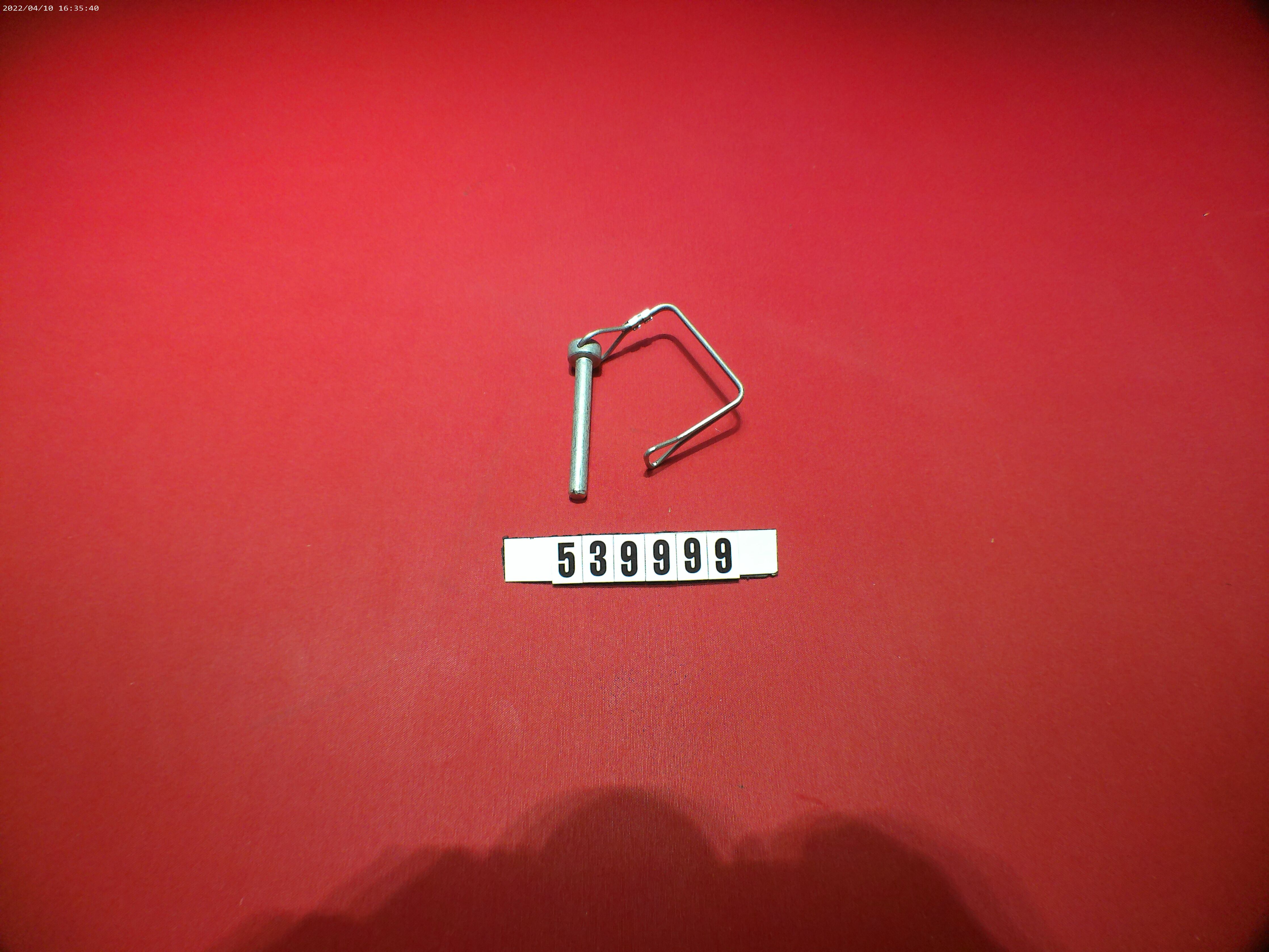 SURF TAB. LOCKING PIN 3/8 SS