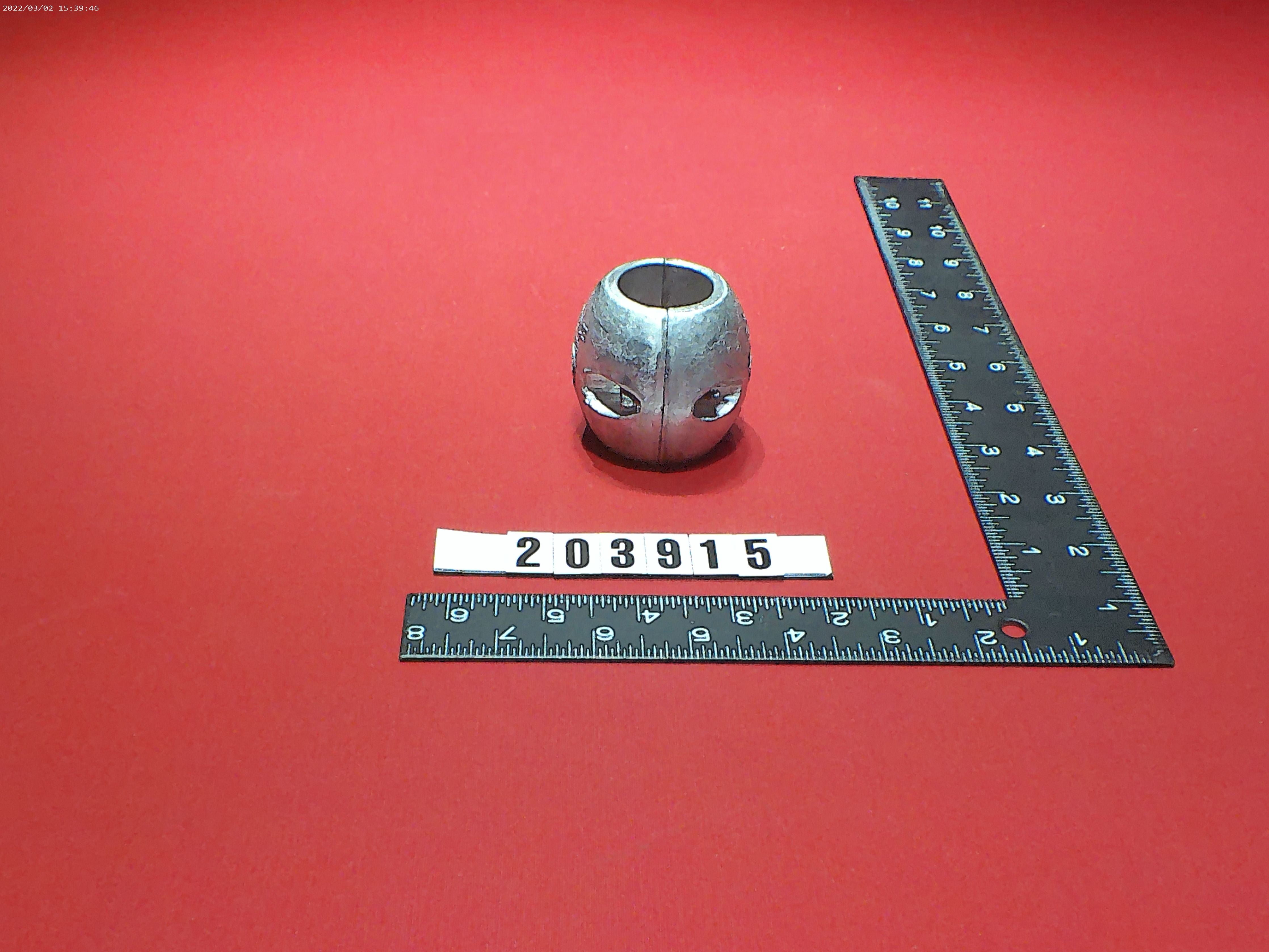 "ANODE - ALUMINUM SHAFT 1-1/8"""