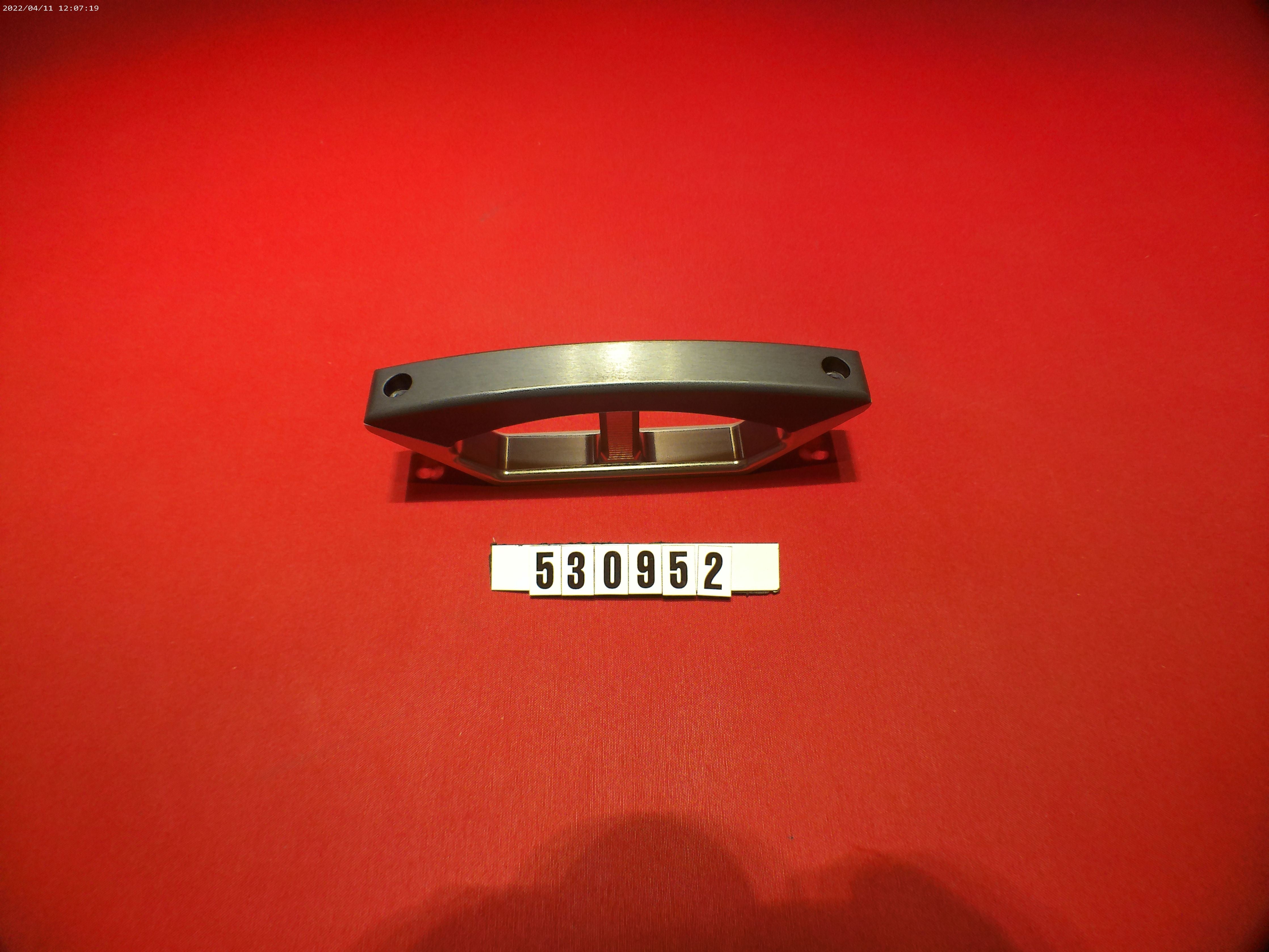 HANDLE - CONVERTIBLE FLIP SEAT - 2 PIECE GRAB - CLEAR AND GRAY - X SERIES