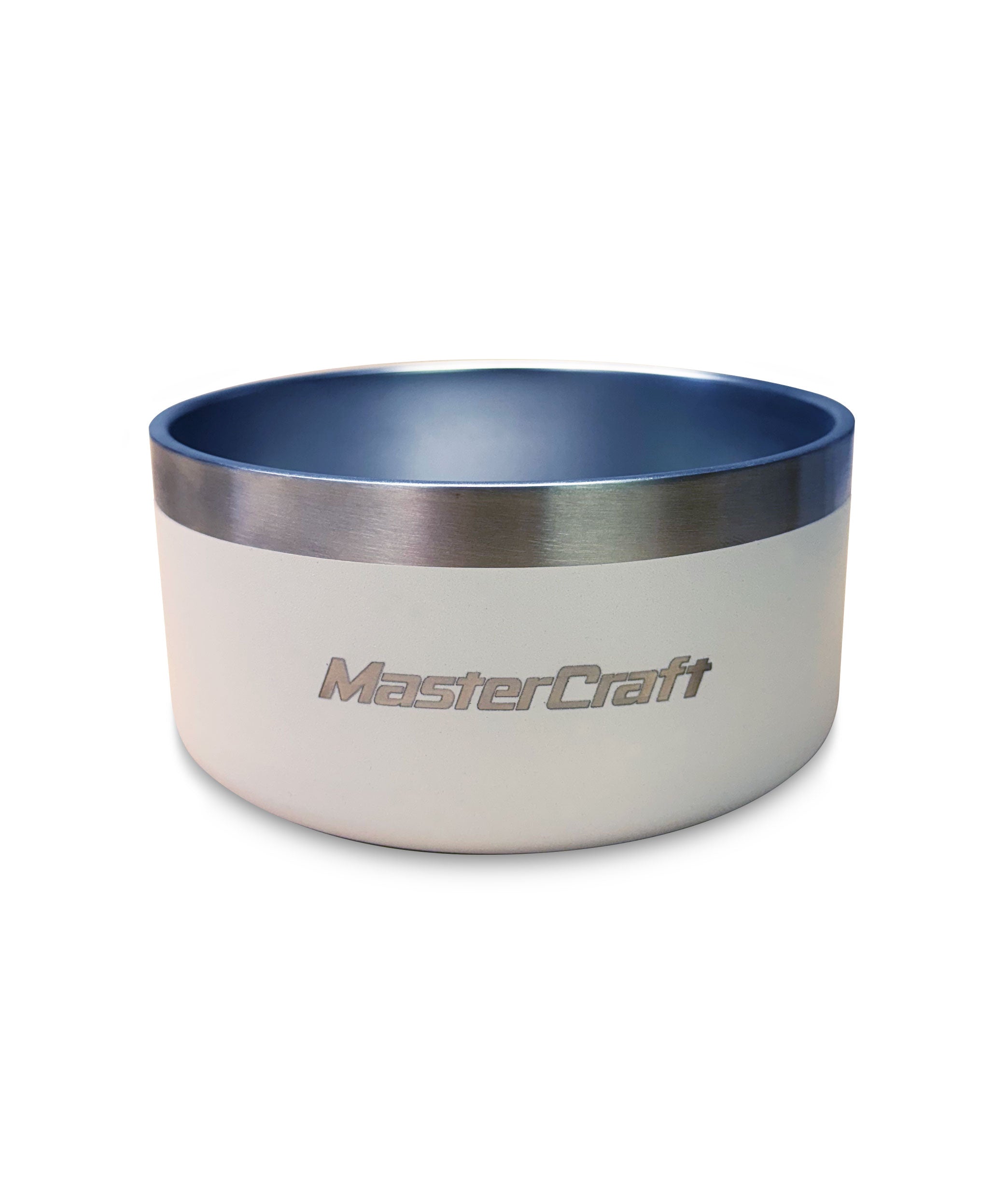 MasterCraft Two-Toned Non-Slip Stainless Dog Bowl