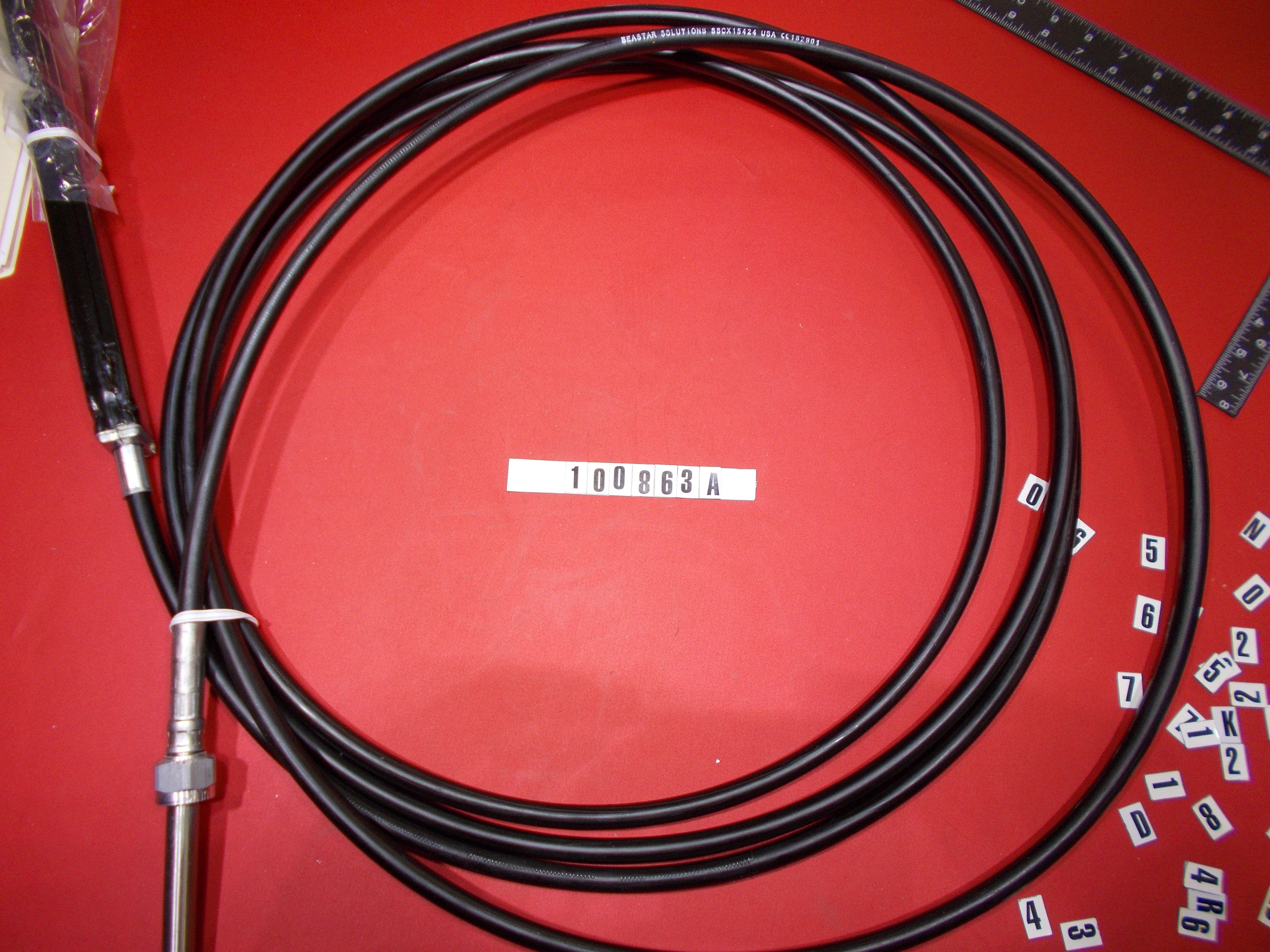Replaced by Part# 100863P : 24' STEERING CABLE - ANTI BINDING - REV A