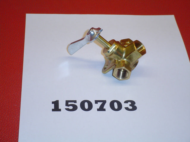 "VALVE-FUEL 3PORT SELECTOR300 '09-11 3/8"" FPT BRASS"