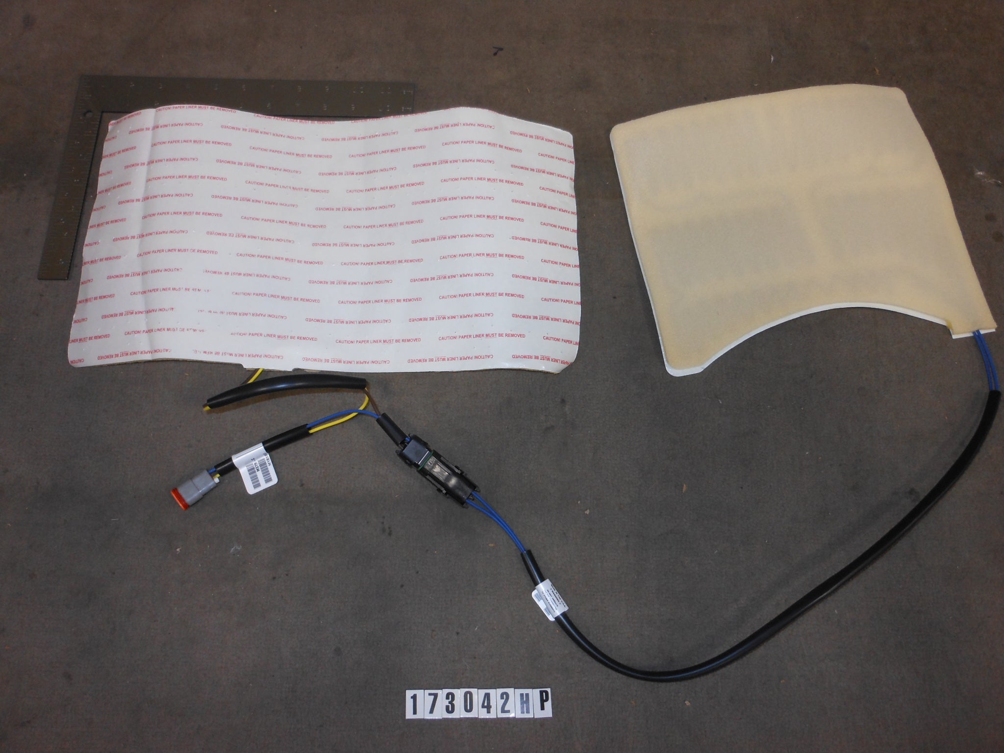 DRIVER SEAT HEATER PADS ONLY X46 FITS #173042