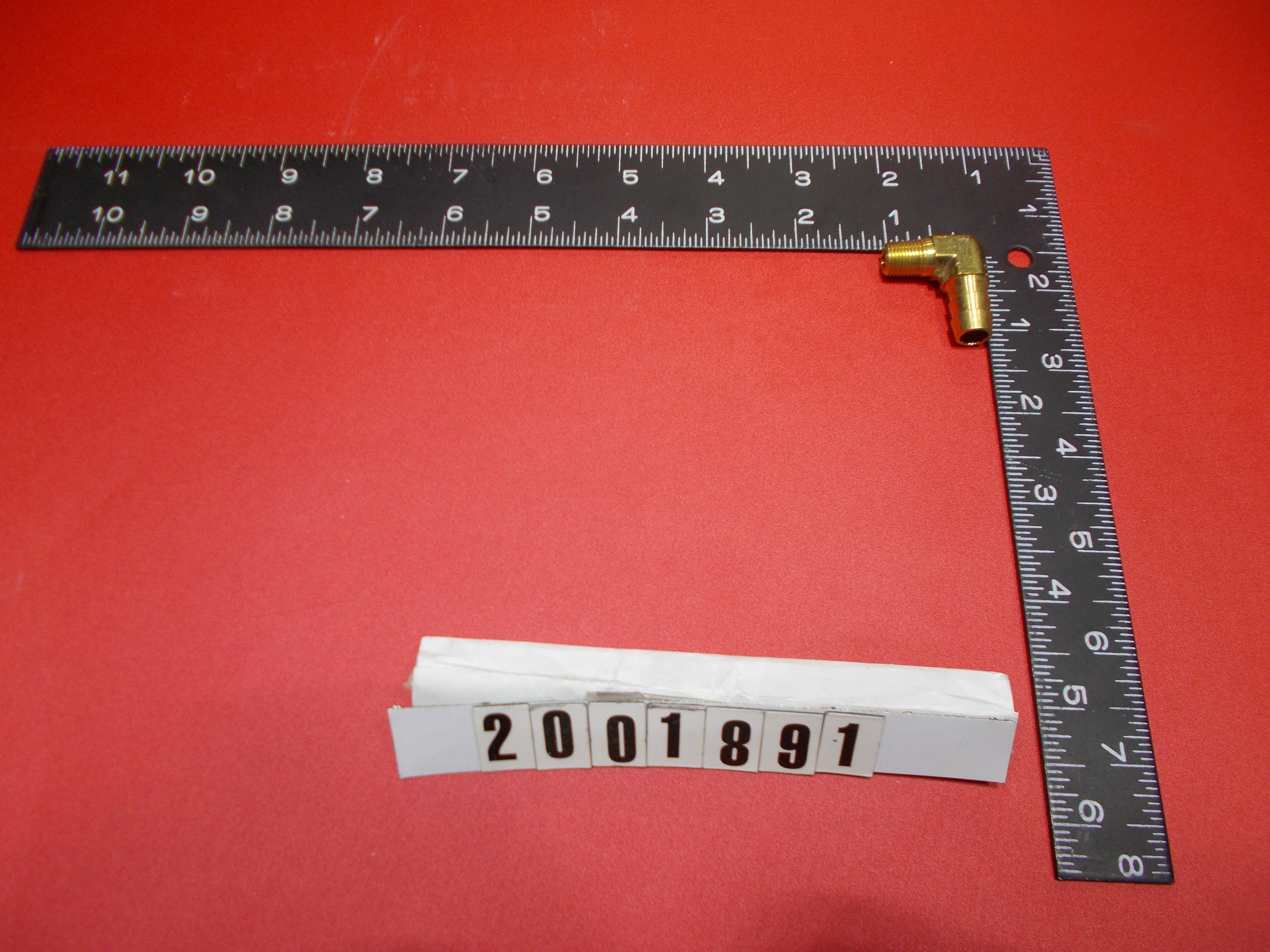 GLAND- 90 DEGREE BRASS WATER INLET ELBOW