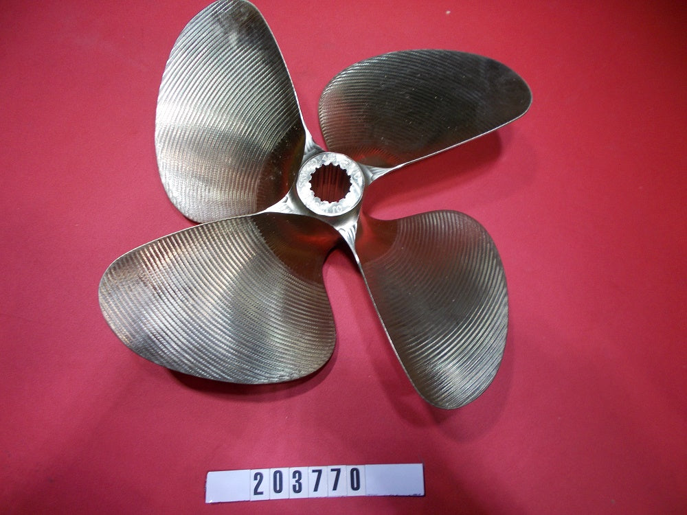 "PROP-12.5X12LX4 BLADE, 1 1/8 CNC SPLINED, LH BRZ-04 (MCX)"