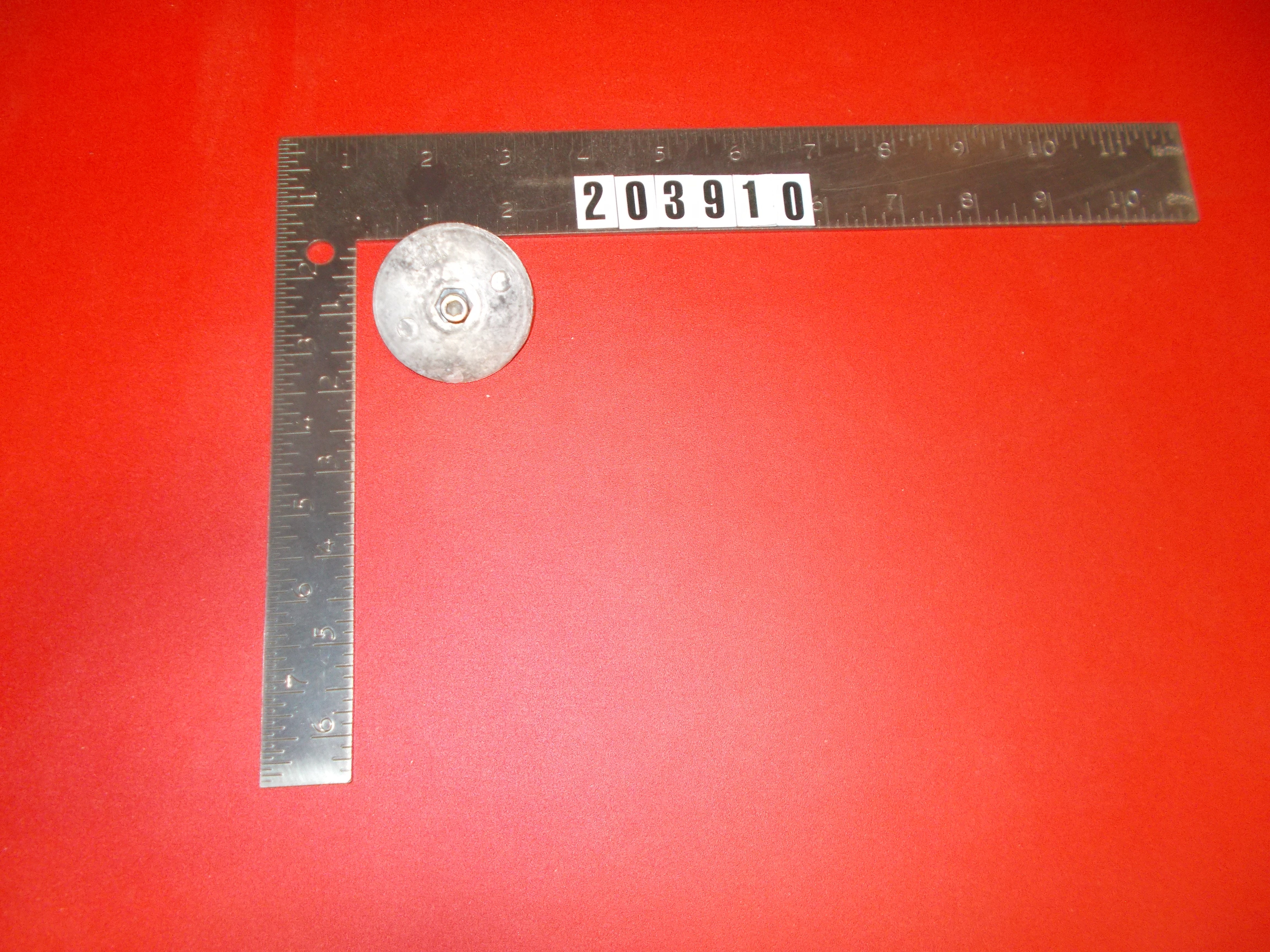 ANODE - ALUMINUM RUDDER