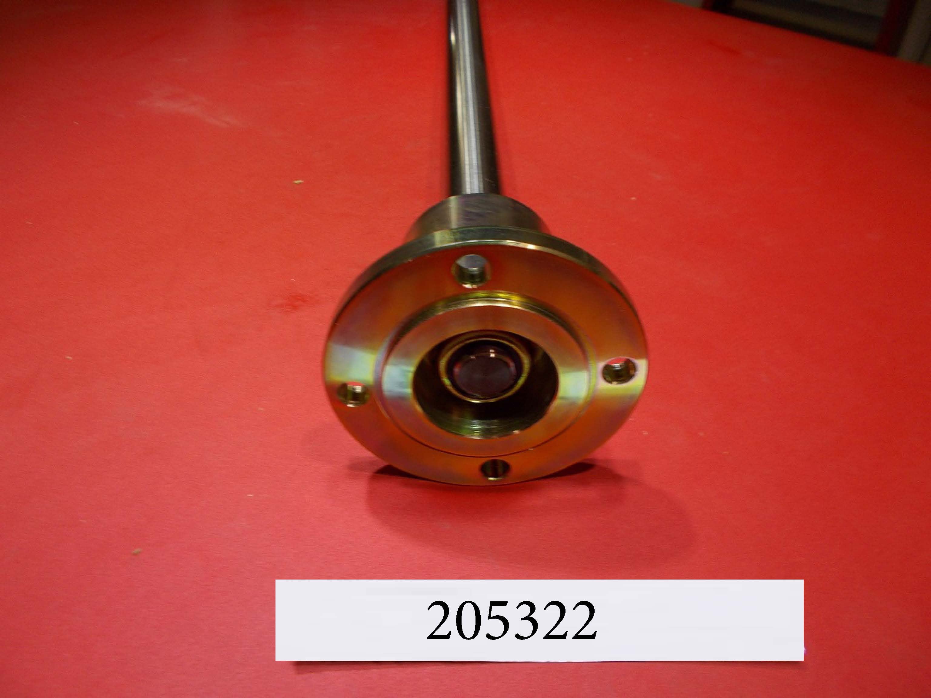 "SHAFT - 49"" x 1 1/8 DOUBLE SPLINED '03" 4" Coupler