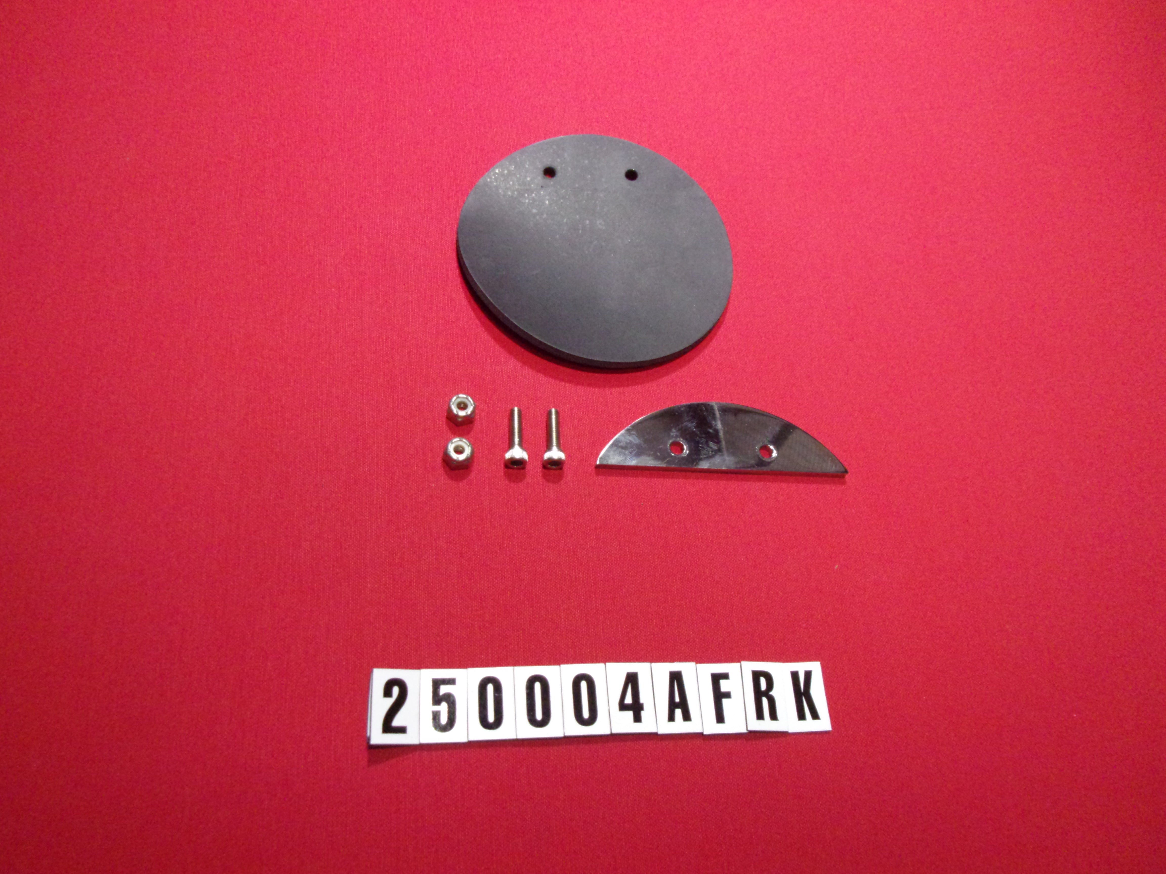 EXHAUST TIP- FLAPPER RETAINER KIT- RETAINER SCREW, NUT, NO FLAPPER