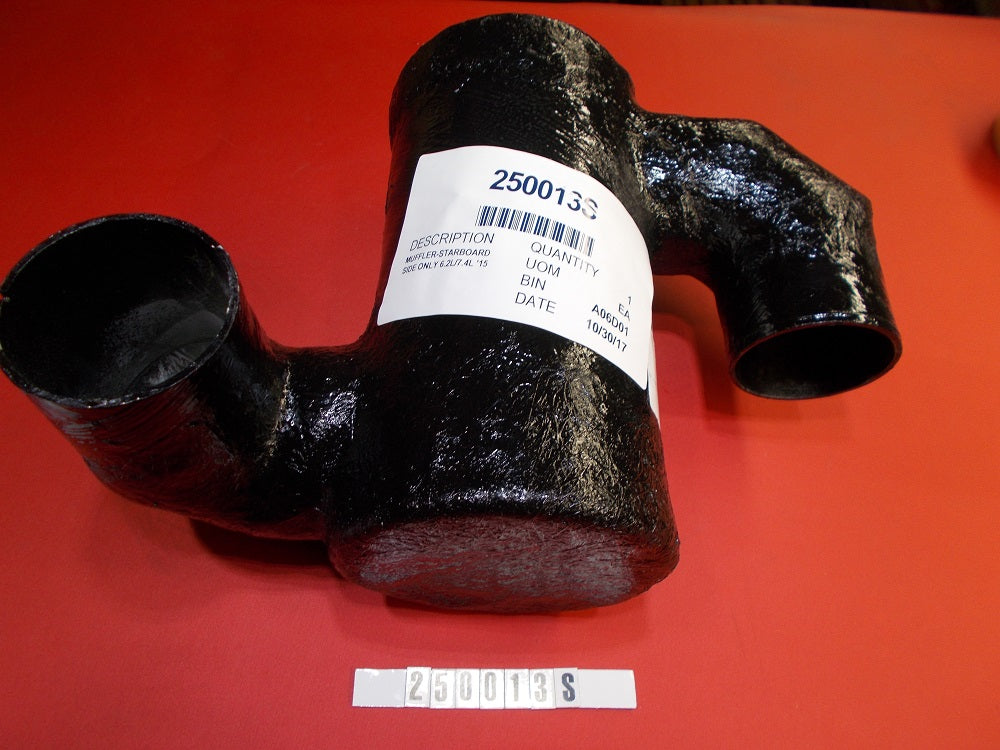 MUFFLER-STARBOARD SIDE ONLY 6.2L/7.4L '15