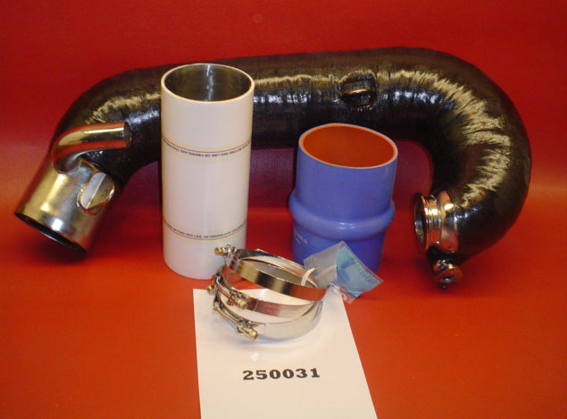 DRY EXHAUST RISER-STBD 300 '09 -10 W/HARDCOAT INSULATION