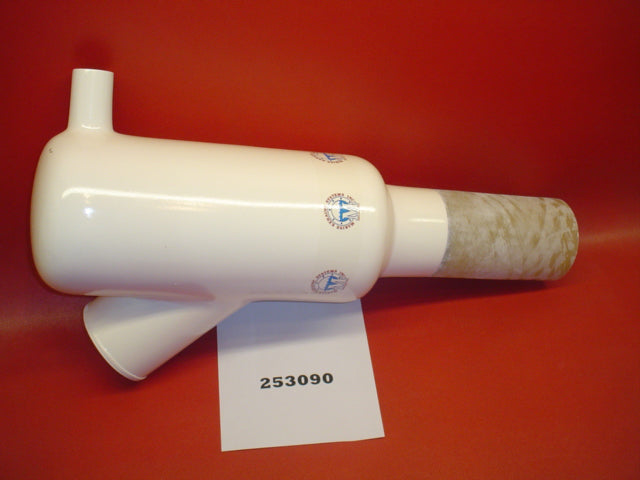 MUFFLER-BTMLESS PORT 300 '09 -10 W/CRUSH RING