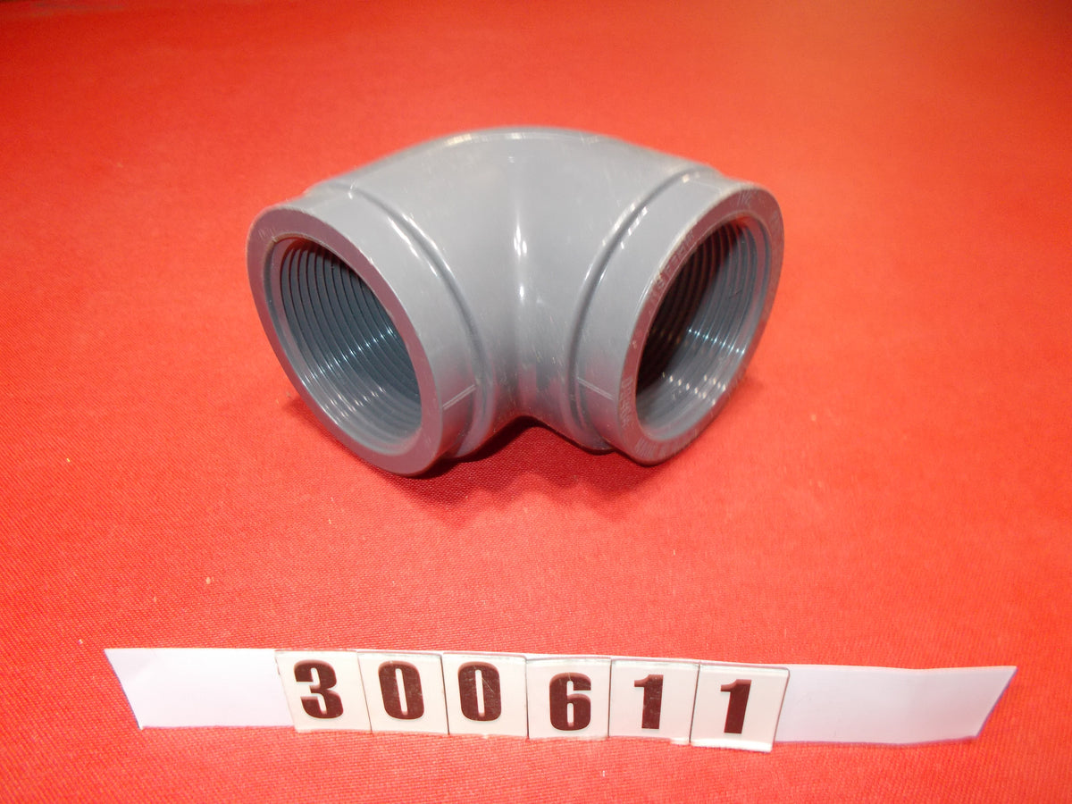 FITTING 11/2" PVC SCH 80 FNPT X FPT 90* ELBOW MC Parts Depot