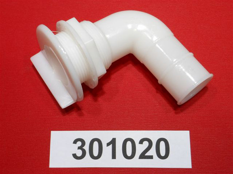 DRAIN-SCUPPER 100 DEG ELBOW L HEAD LEFT ANGLED BA RB '11-'14