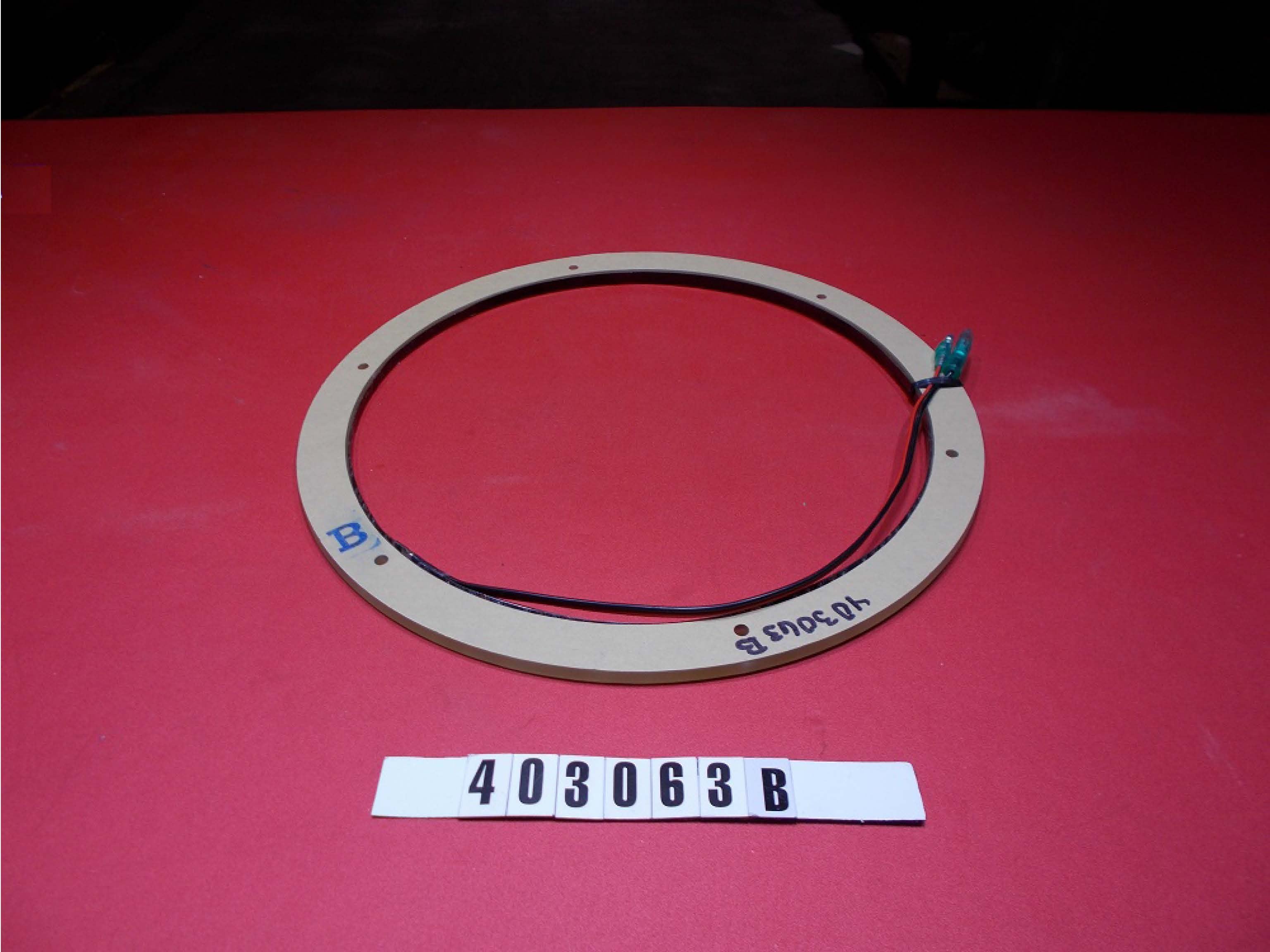 SPEAKER LIGHT RING-BLUE SUB '13- '14 SOLD AS EACH