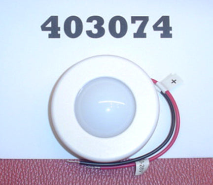 LIGHT-LED ROUND WHT 300 '09 SURFACE MOUNT COURTESY