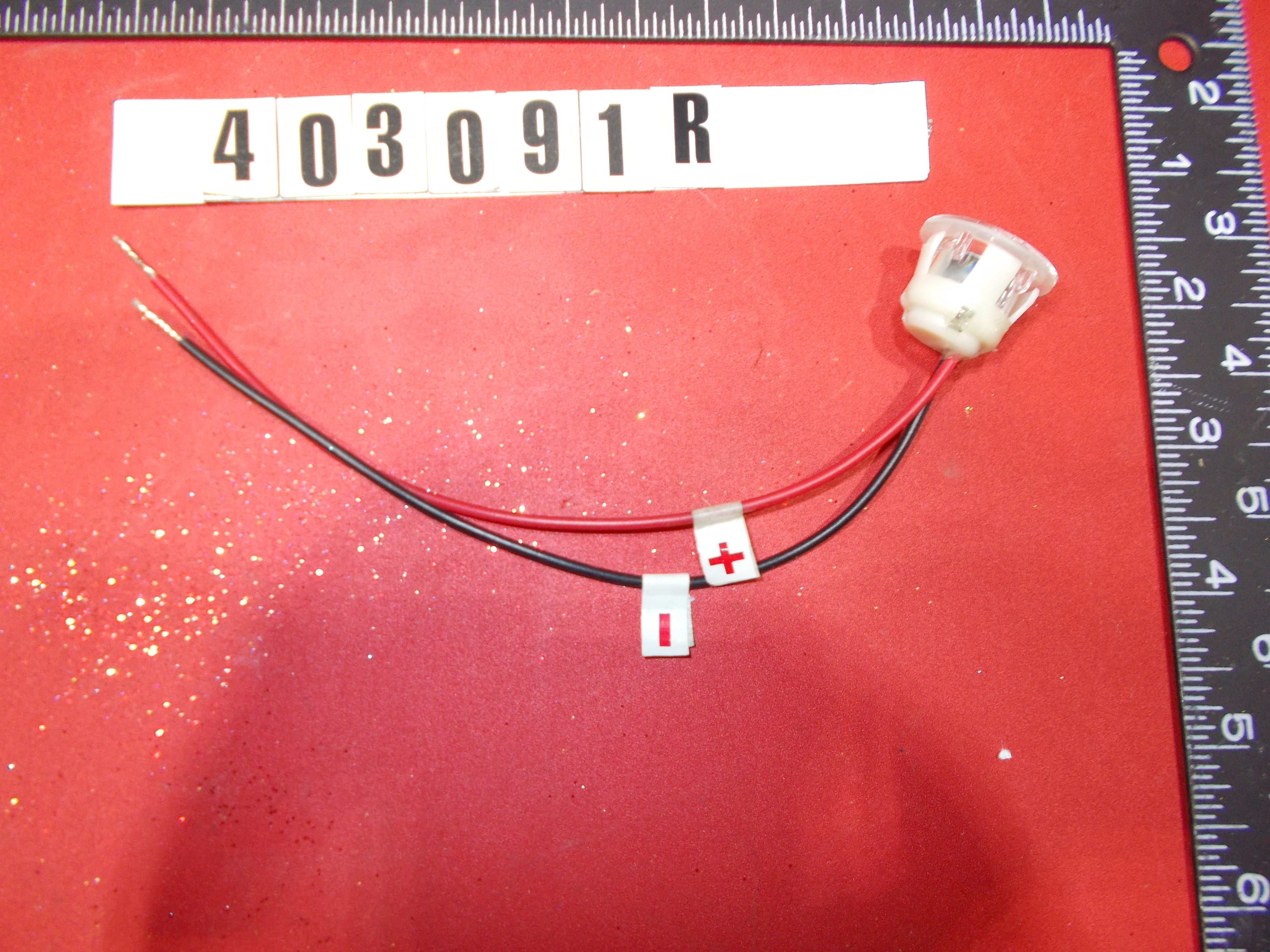 LIGHT-BUTTON RED X26