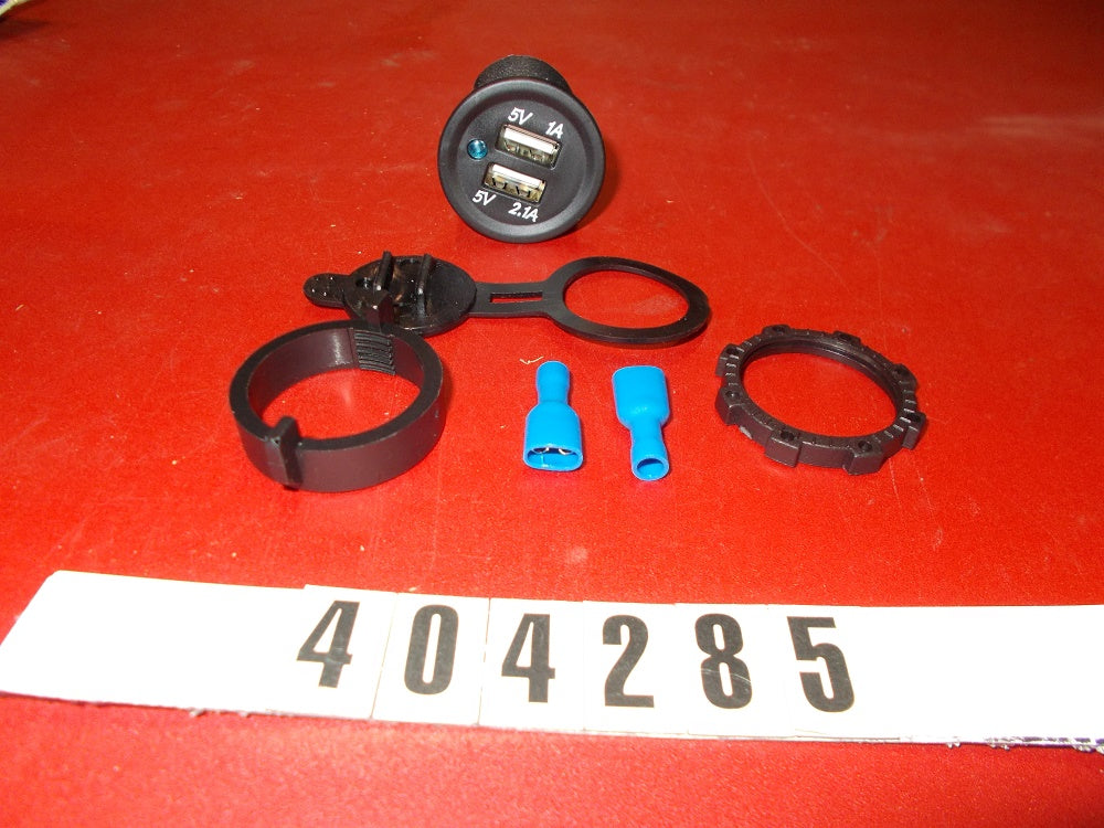 Replaced by Part# 404285A : CHARGER - DUAL USB 3.1 AMP TOTAL