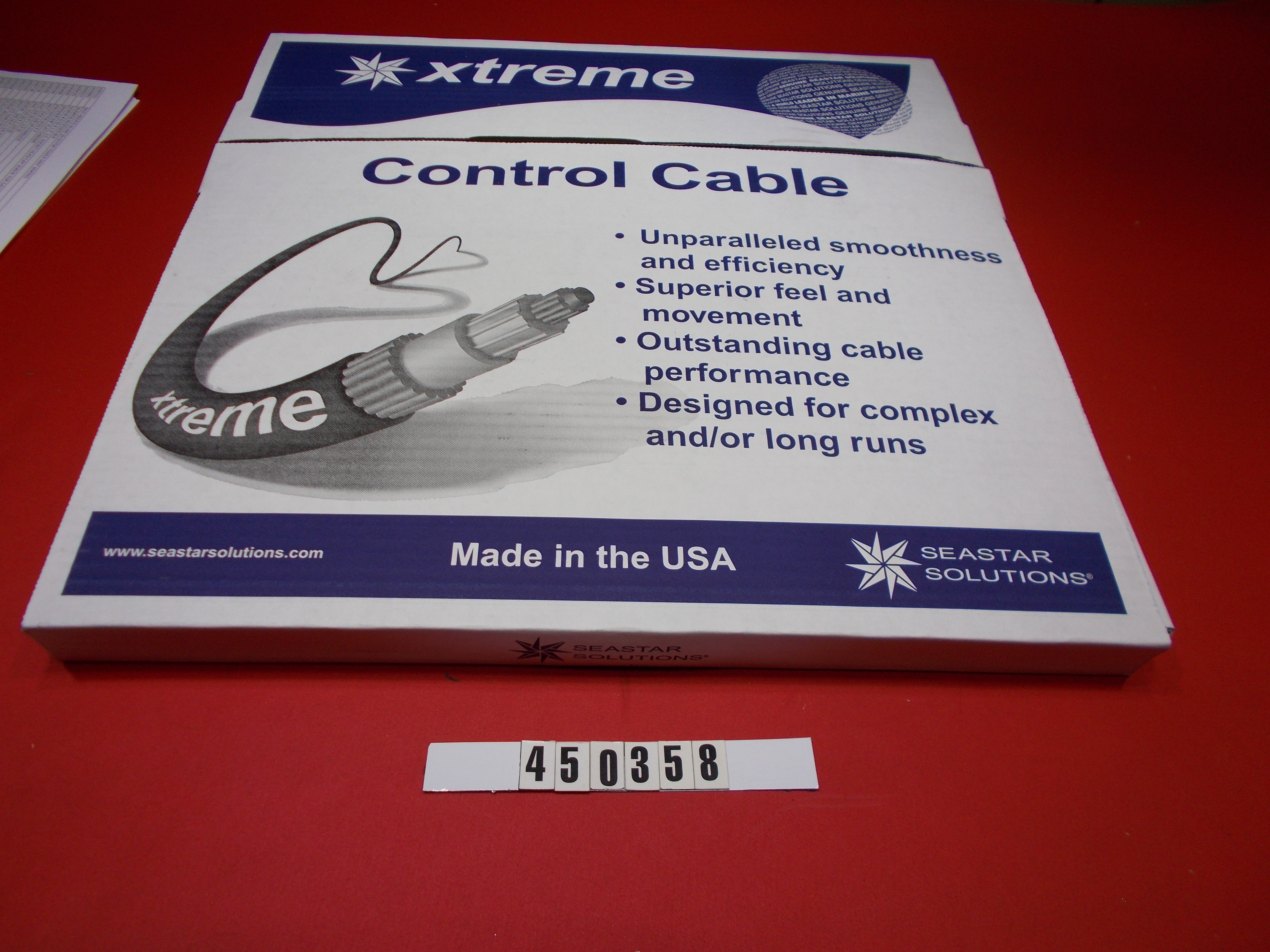 CABLE - CONTROL 18' THROTTLE SS19 / MS210 00