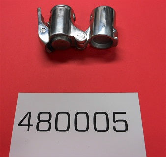 BIMINI-HINGE FOR UPPER SUPPORT ARM '16 POLISHED LEVER LOCKING (ORDER 480005HK IF PIN IS OUT)