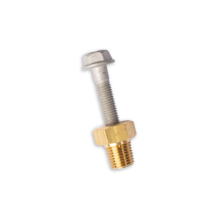 BRASS FITTING WITH KNOCK SENSOR BOLT 495039B-1
