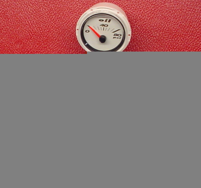 GAUGE-OIL WHITE 2006 200/210/230/245/280STS SALT WATER SERIES