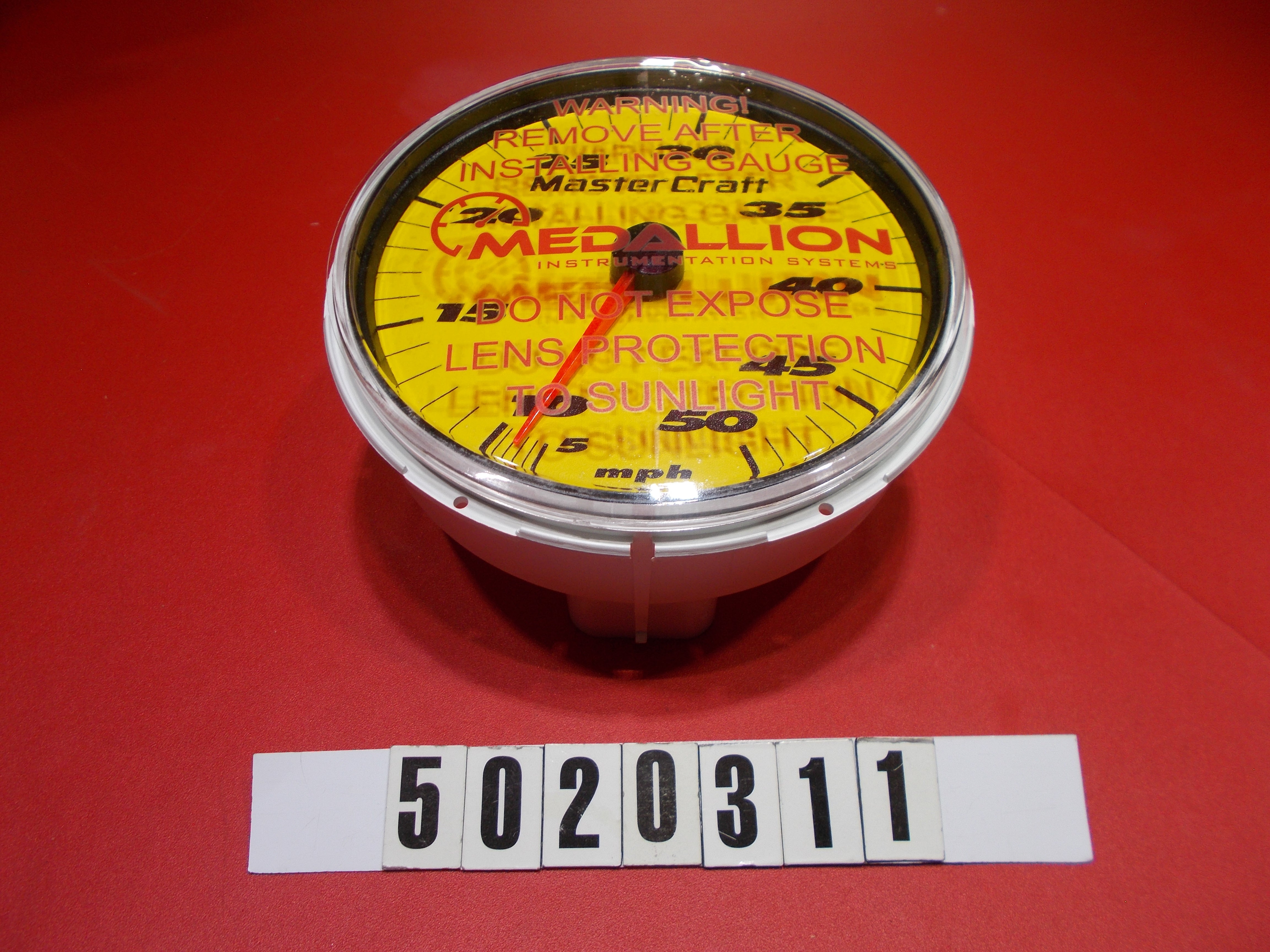 GAUGE-SPEEDO YELLOW 03-05