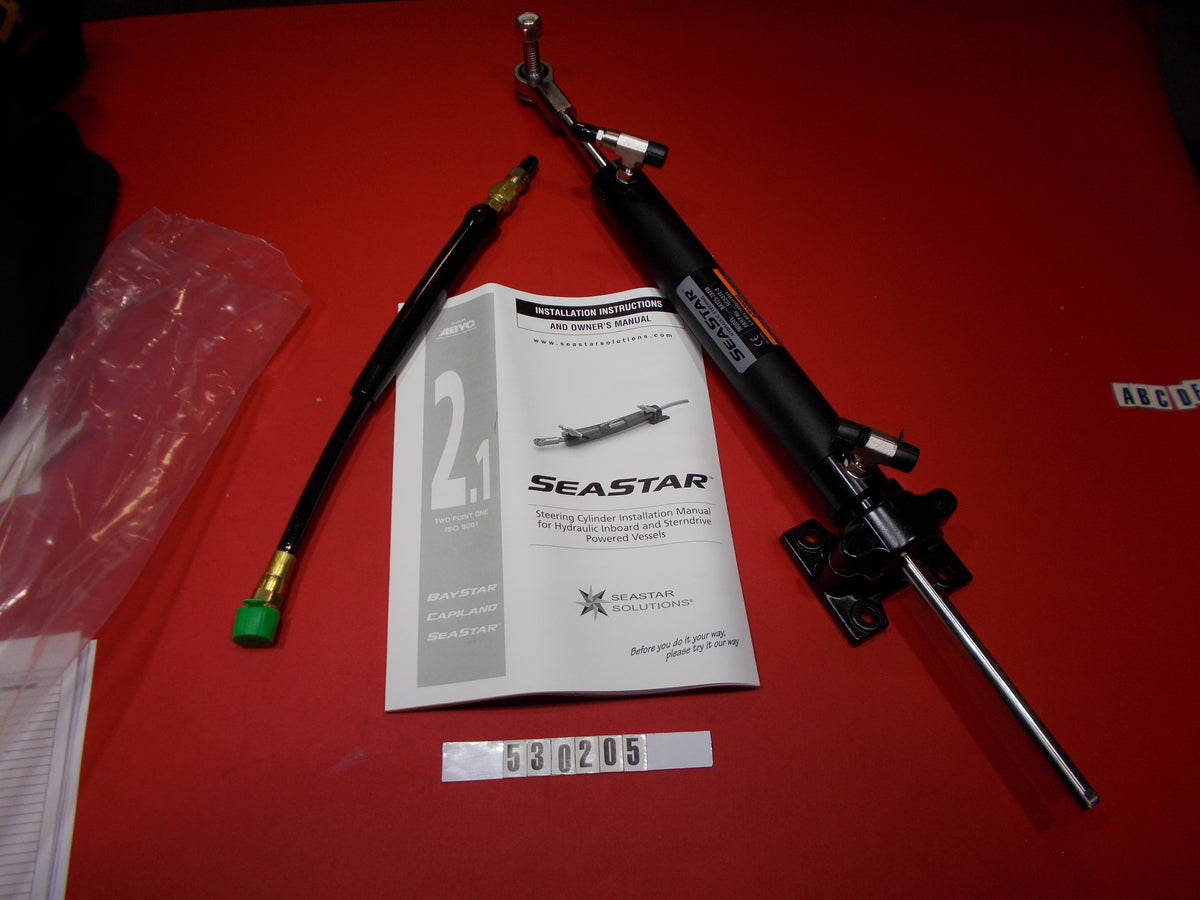 HYDRAULIC STEERING CYLINDER KIT W/BLEEDER EXT MC Parts Depot