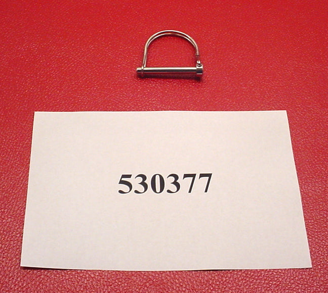 "PIN-CLIP SS PLATFORM BRKT FOLD DOWN STYLE 2008 1/4"" X 1-7/8"""