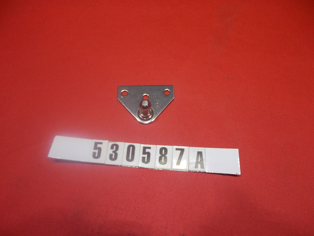 "BRACKET-SHOCK 1"" FLAT ski locker/engine cover REV "