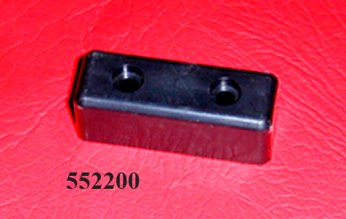 Replaced by Part# 552205 : "STOP-**NLA USE 552205** MOTOR BOX BLACK 3"" '90-99"