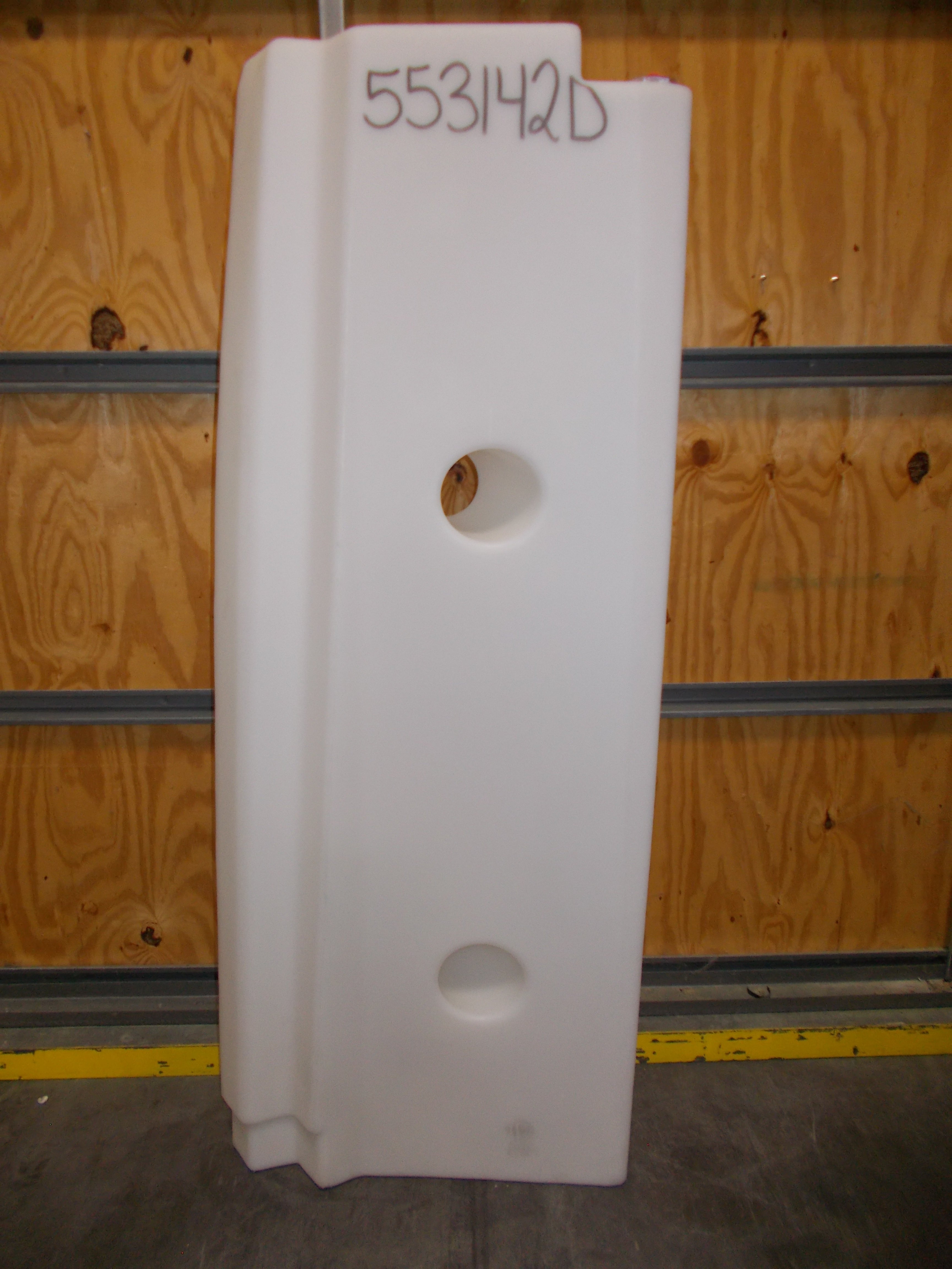 TANK-BALLAST REAR PORT X46 LARGE RADIUS REVD