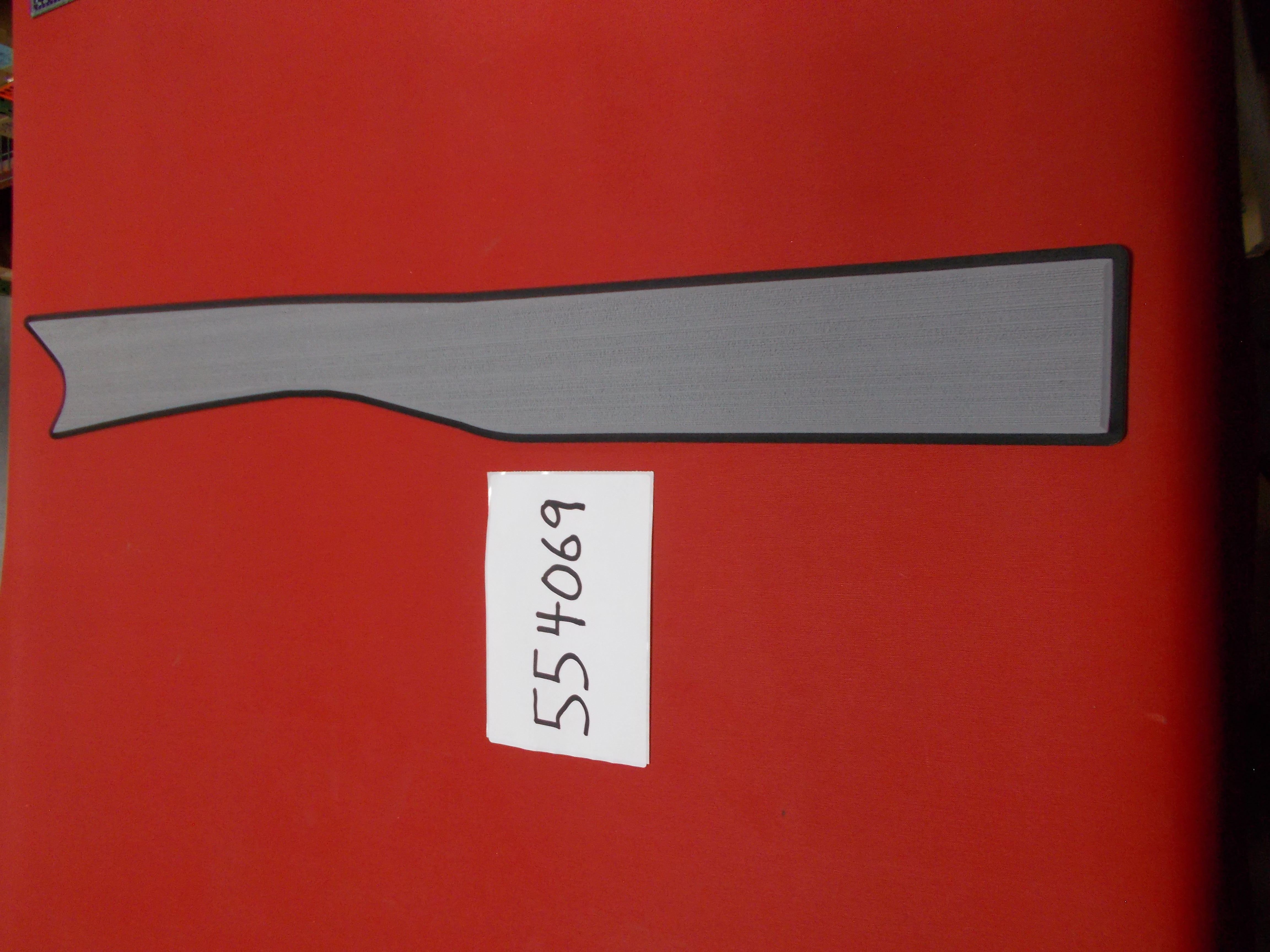 Replaced by Part# 554069A : PAD - LOUNGER HATCH PORT ARM REST - TEAK LOOK X22 & X24