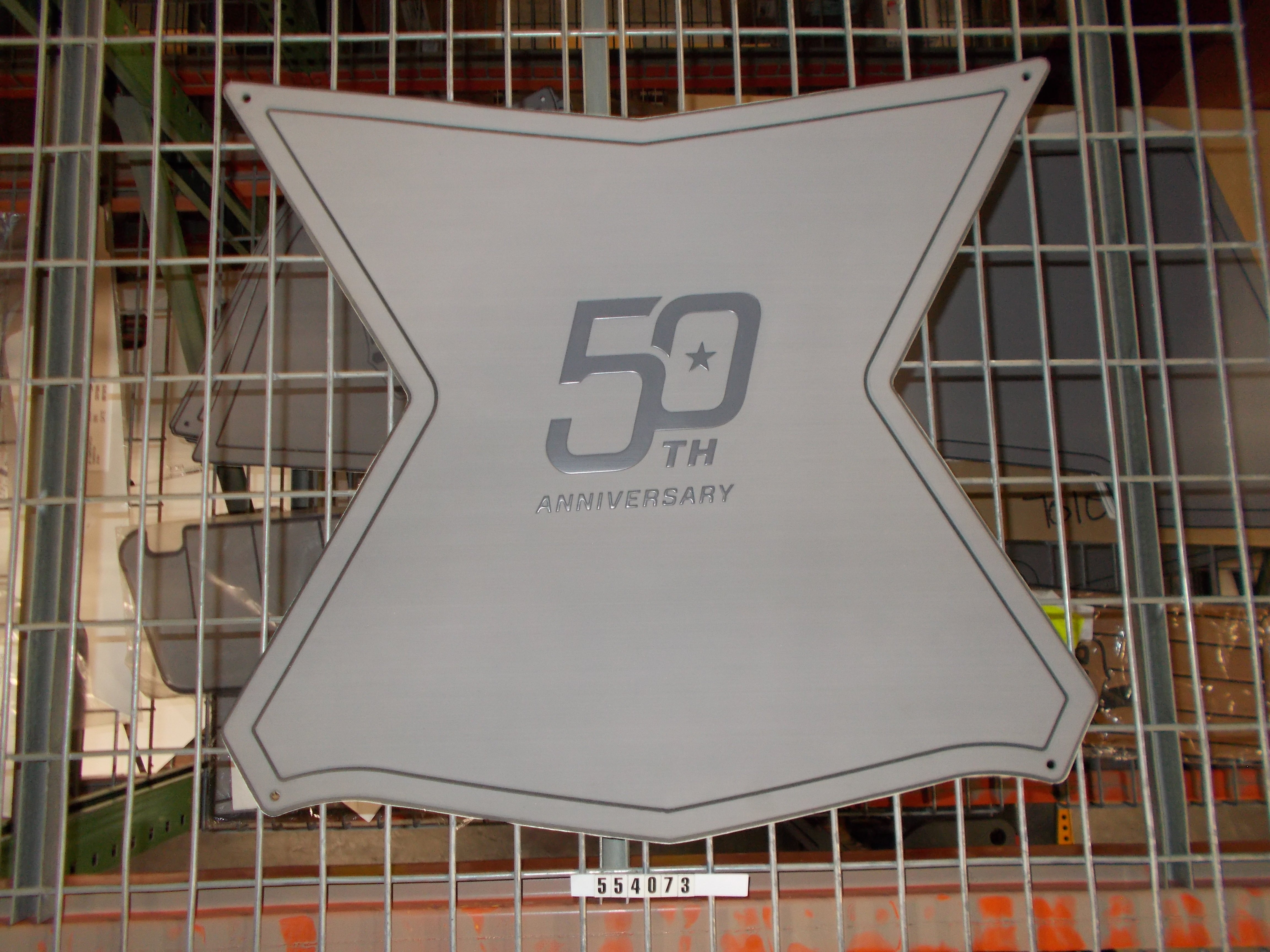 PADS - CENTER SWIM PLATFORM - GRAY - XSTAR W/50TH ANNIVERSARY LOGO