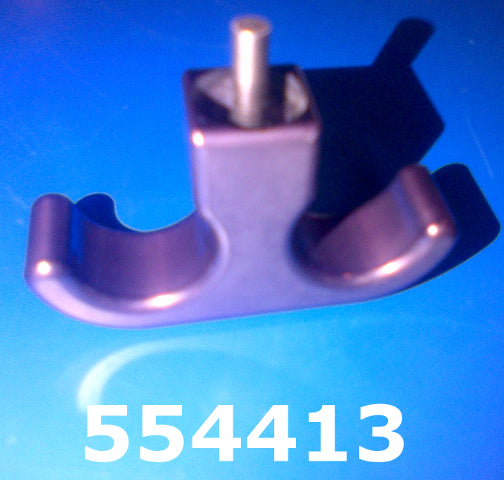 RACK-BOARD T-HANDLE w/ STUD & SPRING BLACK 2005