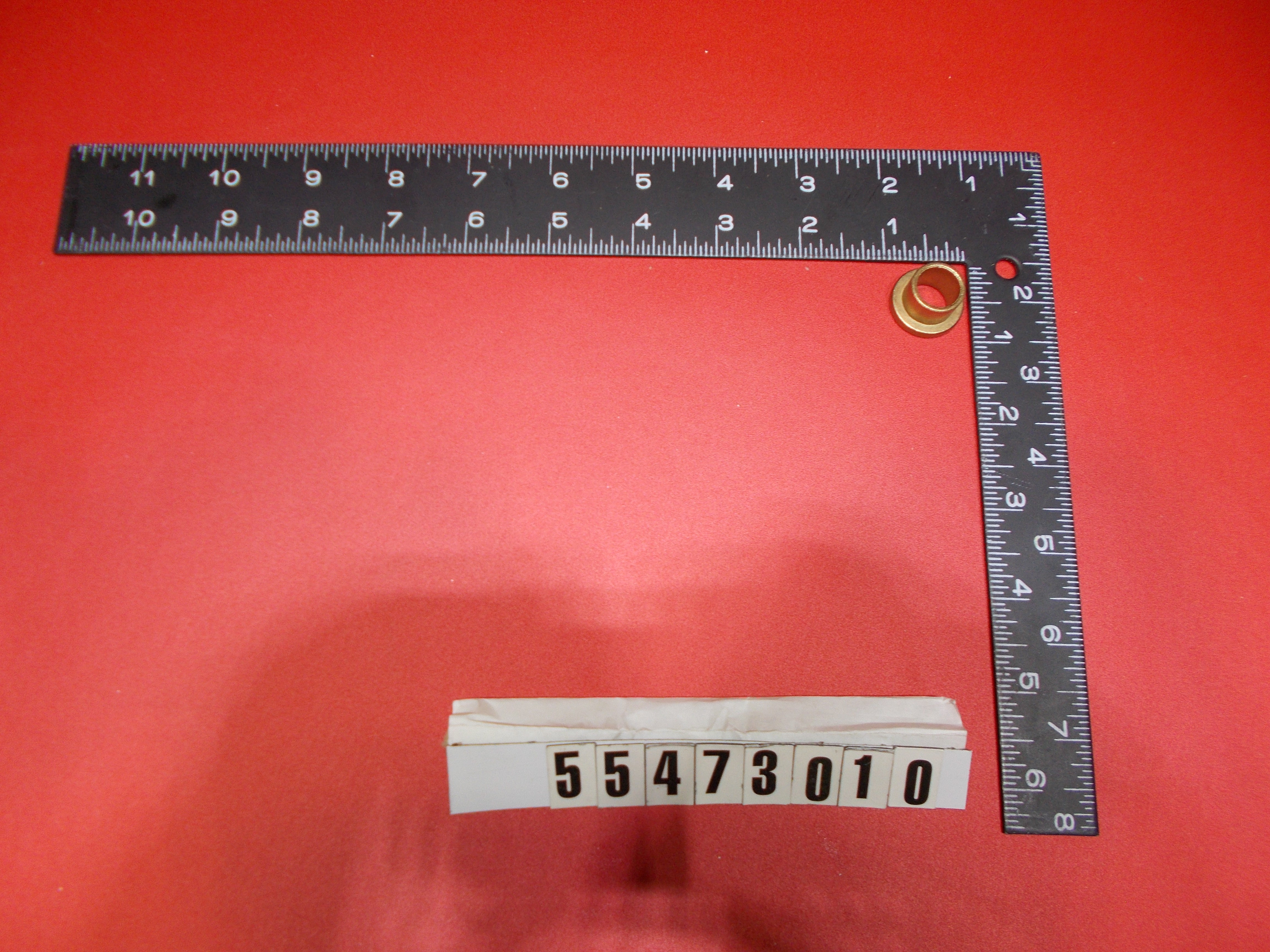 "1/2"" FLANGE WASHER BRASS #6"